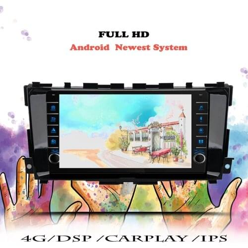 Multimedia Player For Nissan Teana Altima 2013 2014 2015 2016 2017 2018 2019 Android Car Radio Navigation GPS 2 din DVD Cassette