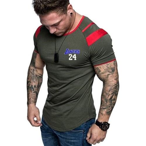 2021 Summer New Hot Buy Splicing Short Sleeve Cotton T-shirt Mens Casual O-neck Hip Hop T-shirt Mens Loose Fit Fashion T-shirt