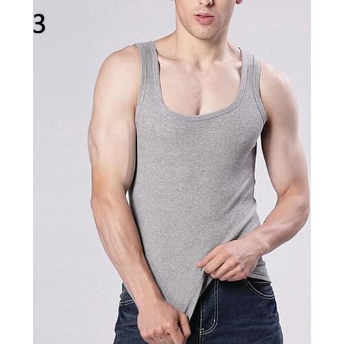 Mens Gyms Casual Tank Tops Bodybuilding Fitness Muscle Sleeveless Singlet Top Vest Tank mans clothes camiseta tirantes hombre