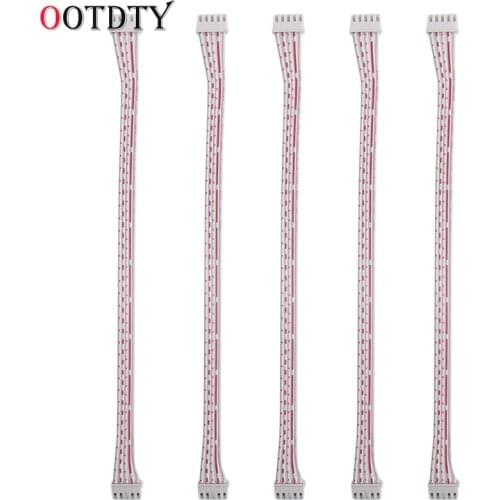 OOTDTY 2018 Fashion 5pcs Acade Replacement 5Pin Wiring harness Cable for Arcade Sanwa Joystick