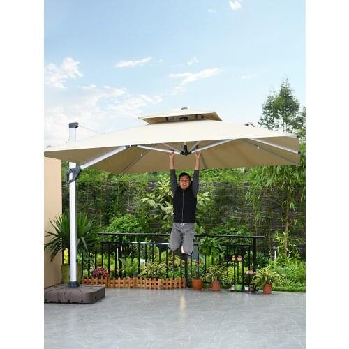 TT Tengchao Outdoor Umbrella Patio Umbrella Sunshade Stall Large Sun Umbrella Garden Villa Customization Roman Umbrella