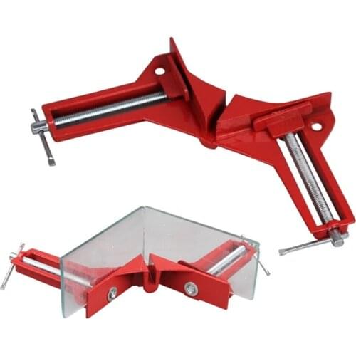 Industrial Grade Double Handle 90 Degree Bench Clamp Woodworking Clip Fish Tank Making Carpentry Clamps Woodworking Tools