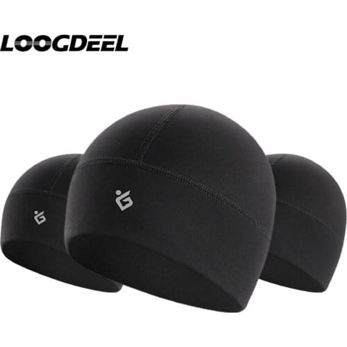 LOOGDEEL Lightweight Warm Sports Cap Outdoor Running Cycling Ski Sports Attching Breathless Comfortable Windproof Spotrs Cap