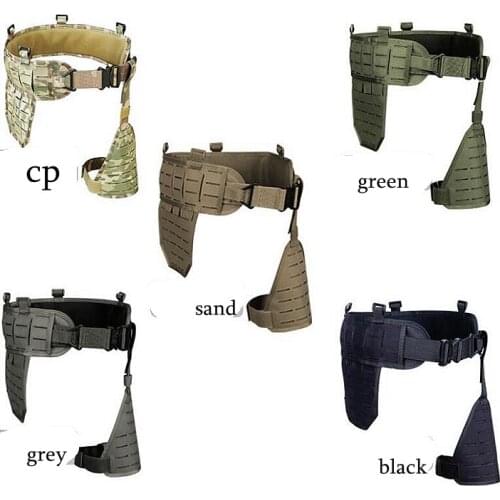 Tactical Molle Belt Multifunction Equipment Field Girdle Military Fan Waistband Corset Army Special Convenient Combat Girdle