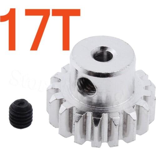 Ultimate WLtoys 17T Motor Gear Metal Upgrade For 390 Motor WLtoys A949 A959 A969 A979 K929 Buggy Monster Truck RC Car Parts
