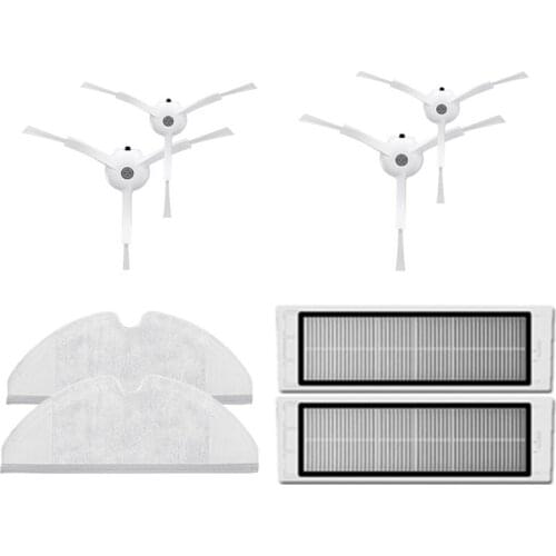 Side Brush Hepa Filter for Xiaomi Vacuum 2 1S for Roborock S5 S50 S55 S6 Accessories Vacuum Cleaner Robot Spare Parts