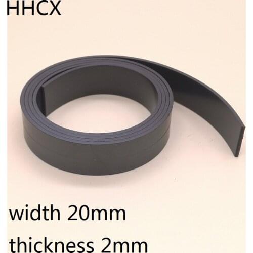 1 Meter Rubber Magnet 20*2 mm Magnetic Strip Rubber Magnet Tape width 20 mm thickness 2 mm 20mm x 2mm 20x2 mm