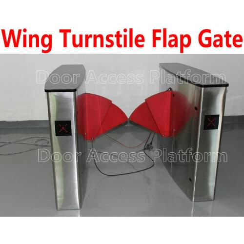 1 Pair of Wing Turnstile Flap Turnstile gate Pedestrian SwingTurnstie,Passageway Turnstile,access control gate Security barrier