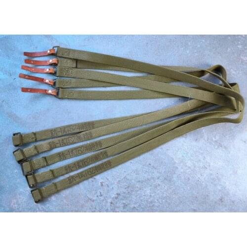 5PCS MILITARY ORIGINAL SURPLUS VIETNAM WAR CHINESE ARMY PLA TYPE 56 AK GUN SLING VETERAN High Quality