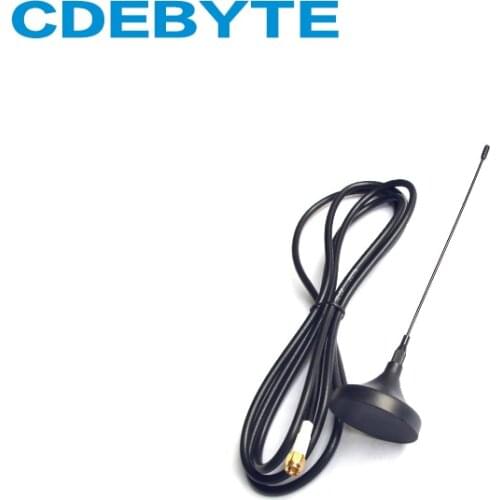 Ebyte TX433-XP-200 Wifi Antenna 433MHz SMA-J High Gain 4dBi Magnetic Base Sucker Omnidirectional fm Antena