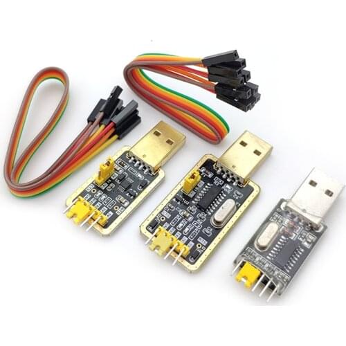 CH340 module USB to TTL CH340G upgrade download a small wire brush plate STC microcontroller board USB to serial instead PL2303