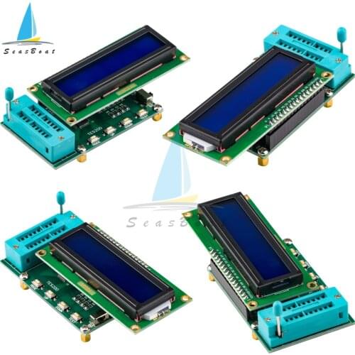 TES200 Digital Integrated Tester 74 40 Series IC Logic Gate Testing Integrated Circuit Checker DC Wide Voltage Integrated Tester