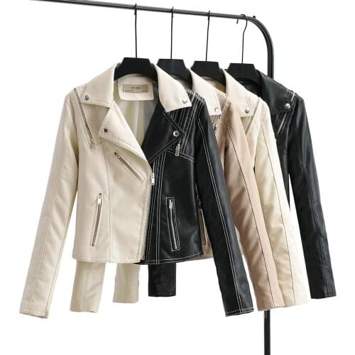 Details Basic Women's White Jackets