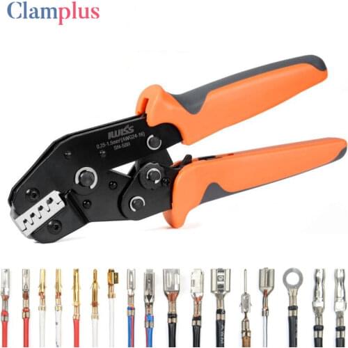 EDM JAW SN-58B=SN-28B+SN-48B crimp plier Suitable for DuPont 2.54/2.8/3.96/4.8/6.3 Plug Spring Terminal Crimping Pliers