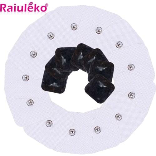 50/100Pcs TENS Nerve Massager Patch Electrode Pads Gel EMS Pulse Acupuncture Muscle Stimulator Slimming Physiotherapy Machine