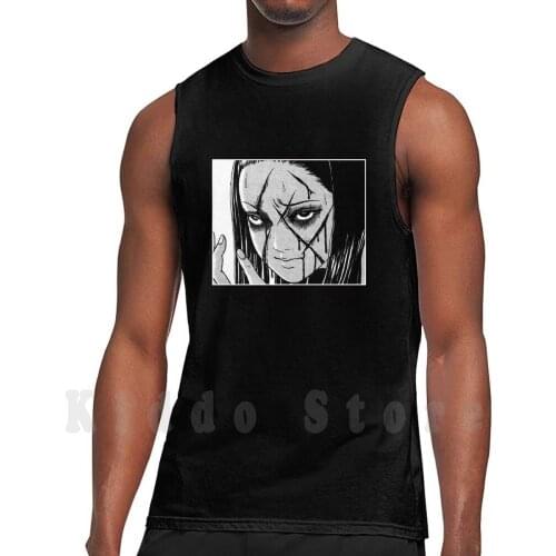 Tomie Junji Ito Collection tank tops vest sleeveless Tomie Ito Junji Ito Horror Ghost Demon Girls Cute Japanese