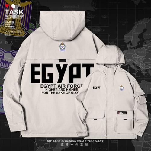 Egypt EGY Egyptian EG men jacket hooded air force logo army fan windbreaker printed nation mens for men top new autumn clothes
