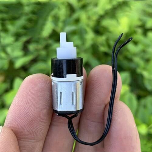 Micro12mm N10 Plastic Gear Precision Planetary Gear Motor DC 3V-6V 190rpm Slow Speed for Beauty Instrument Electric Smart Lock