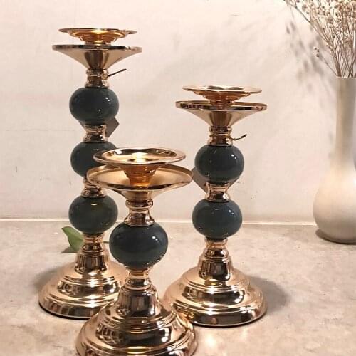 MIKAKA Decorative Small Candlesticks