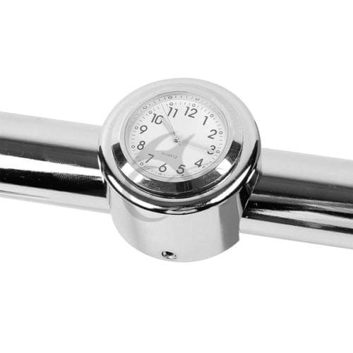 7/8" 1" Motorcycle Handlebar Clock For Yamaha V-Star XVS 250 650 950 1100 1300