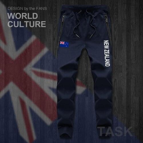 New Zealand Zealander NZ NZL mens pants joggers jumpsuit sweatpants track sweat fitness fleece tactical casual nation country