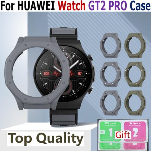 TPU Frame Cover For Huawei GT2 PRO Watch band Screen Protector case For Huawei GT 2 PRO Bracelet Cases Smart Shell Top Quality