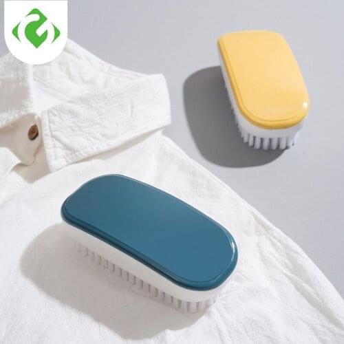 1PC Color Durable Plastic Brush Laundry Brush Cleaning Tool Housework Hand-Held Washing Clothes cleaning shoe brush GUANYAO