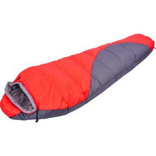 Camping Climbing Sleeping Bags Waterproof Breathable Cotton Sleeping Bags Outdoor Hiking Equipment Connectable Windproof