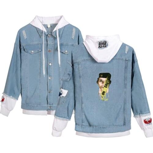 Tops Hip Hop Fashion NF Hoodies Men/Women Denim Jacket High Quality And Inexpensive Nate Feuerstein Denim Jacket Autumn New Top