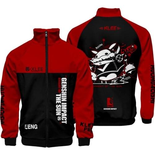 2020 Genshin Impact Jacket Men/Women Comics Windbreaker 3D Printed Casual Street Jacket Autumn Spring Clothing