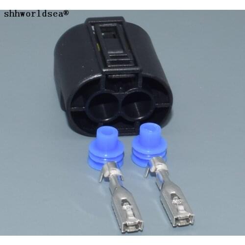 Worldgolden 2pin 1-968642-1 is suitable for BMW snail electric horn/X series MINI whistle horn fog lamp plug