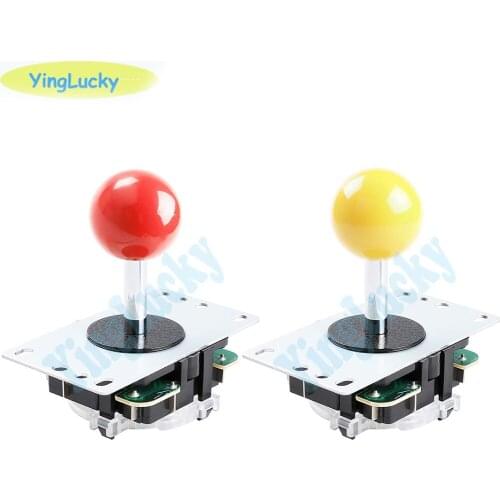 Yinglucky 2pcs arcade joystick copy sanwa joystick 5pin & joystick ball Bl-35 for arcade game machine for jamma