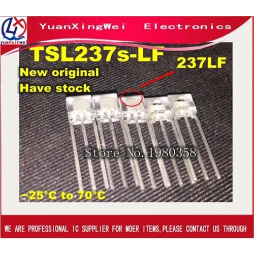 1pcs Original TSL237s-LF TSL237 DIP3 light switch frequency output sensor