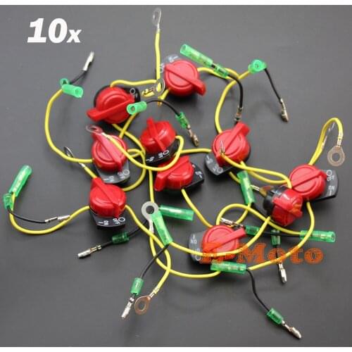 10x On Off Engine Stop Switch GX120 GX160 GX200 GX240 GX270 GX340 GX390 E-Moto