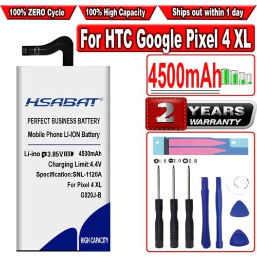 HSABAT 4200mAh G020J-B Battery for HTC Google Pixel 4 XL / Pixel4 XL