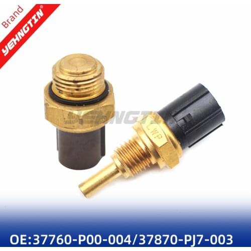 2 PCS 37760-p00-003 37870-PJ7-003 Coolant Water Temperature Sensor Cooling Fan Switch Sensor Fit For Honda Odyssey Accord