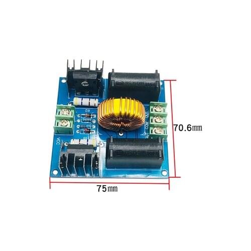 ZVS Tesla Coil Marx Generator DC 12V-30V 20A 1000W High Voltage Power Supply Assembled Board