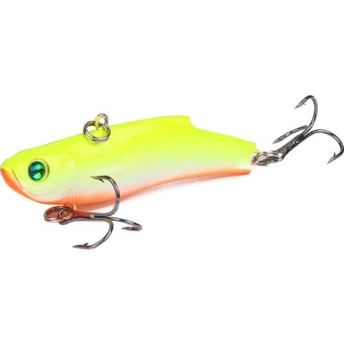 1PCS Artificial Japanese Tomb VIB Fishing Lure Lead Hard Bait70mm/18g Diving Swivel Bait Winter Sea Fishing Bait Wobblers Lure