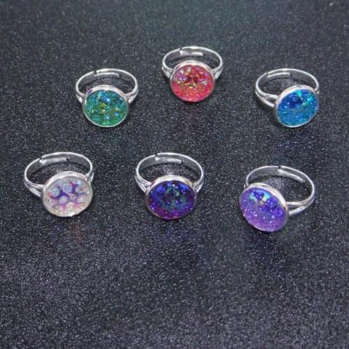 Colorful 12mm Durzy Rings For Mothers Day Gifts