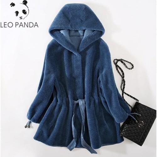 LEOPANDA Women's Hooded Coats