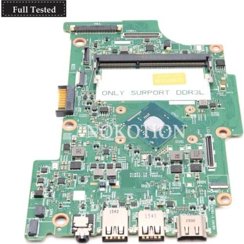 NOKOTION CN-08R7VD 08R7VD 14274-1 475W5 Main board For DELL Inspiron 11 3152 3152 3157 Laptop Motherboard DDR3L Full tested