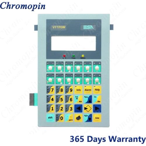 Membrane switch keypad for ESA VT170W VT170WA0000 ESA ID 42337