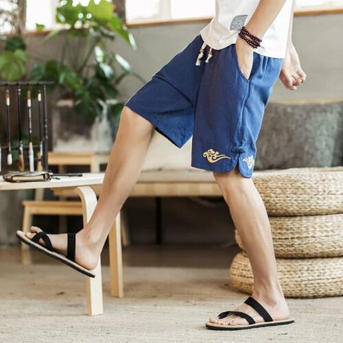 Geskeey Newest Summer Casual Embroidery Pocket Shorts Men Fashion Style Bermuda Beach Shorts Breathable Boardshorts Sweatpants