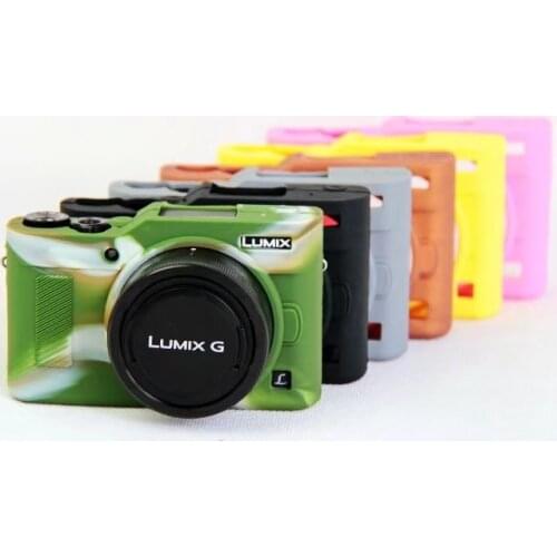 Soft Silicone Rubber Protective Camera Body Cover Case Skin For Panasonic GF9 gf9 Camera Bag