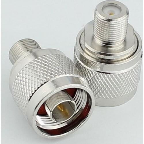 N head radio frequency coaxial connector N/F-JK to signal amplifier connector N male -F female N to F copper core 10pcs