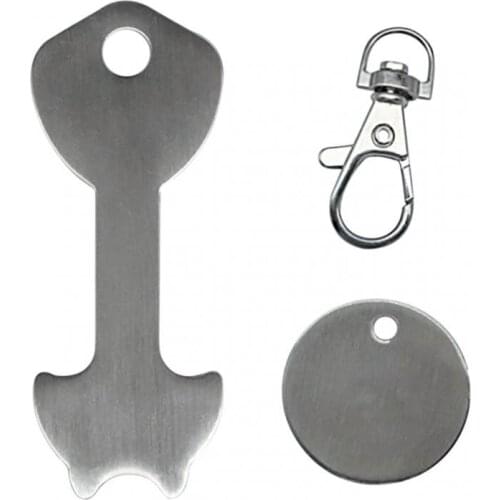 2021 New Metal Aluminum Alloy Key Ring Shopping Trolley Tokens Portable Alternative Coins Keychain Decoracion De Habitacion
