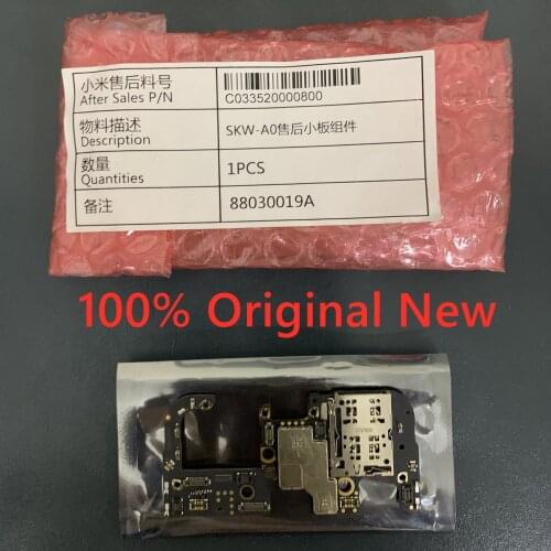 Tested Full Work Brand New SIM Card Reader Connector Board for Xiaomi BlackShark 2 Black Shark 2 Pro SKW-H0 SKW-A0