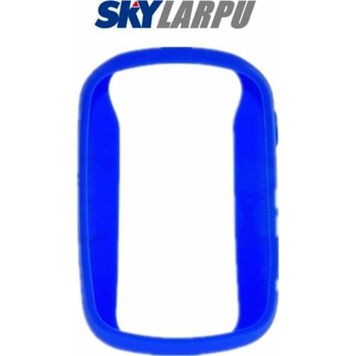 Blue Bicycel Stopwatch Speed Protective Cover for Garmin ETrex 302 Touch 35 25 Bike GPS Navigator Silicone Casing Free Shipping