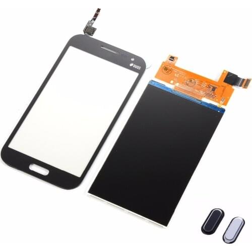 For Samsung Galaxy Win i8552 i8550 i8558 4.7 inch LCD Display Screen Touch Screen Digitizer Sensor+Home Button Return Key Keypad