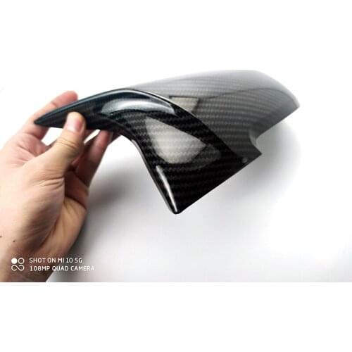 2pcs carbon fiber Mirror Covers Left Right Side Rearview Mirror Cover Cap For BMW 3 Series F30 F31 320i Sedan & Touring 2012-up